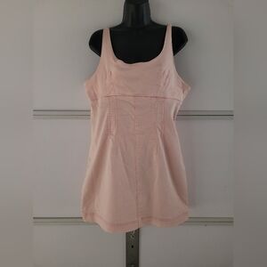 NO BO Pastel Pink Denim Dress size XL
